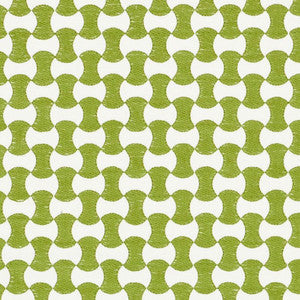 Nolita Embroidery Leaf 70376 by Schumacher Designer Fabric