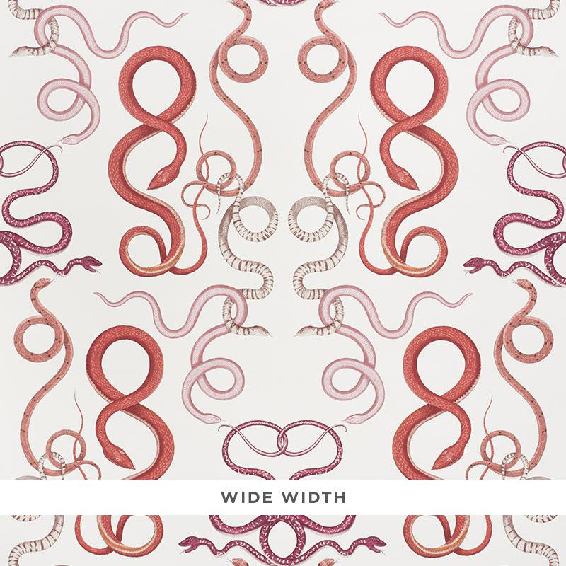 Giove Ruby & Garnet 5009461 by Schumacher Designer Wallpaper Charlap Hyman & Herrero 36.0" - Swanky Fabrics -