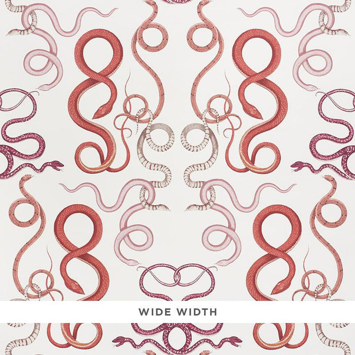 Giove Ruby & Garnet 5009461 by Schumacher Designer Wallpaper Charlap Hyman & Herrero 36.0" - Swanky Fabrics -