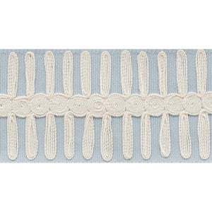 Castille Tape Sky 70744 by Schumacher Designer Trim
