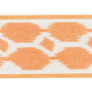 Telia Tape Orange 73692 by Schumacher Designer Trim