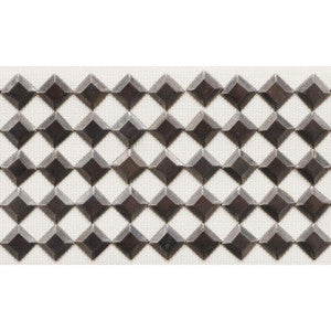Armure Tape Gunmetal 74230 by Schumacher Designer Trim