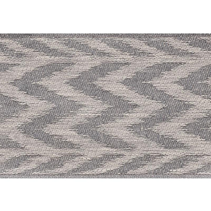 Chevron Woven Tape Grey 74251 by Schumacher Designer Trim Statement Tapes 1.5" - Swanky Fabrics -