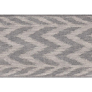 Chevron Woven Tape Grey 74251 by Schumacher Designer Trim
