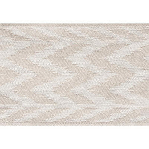 Chevron Woven Tape Natural 74250 by Schumacher Designer Trim
