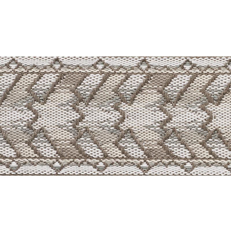 Needlework Tape Neutral 74270 by Schumacher Designer Trim Statement Tapes 2.25" - Swanky Fabrics -