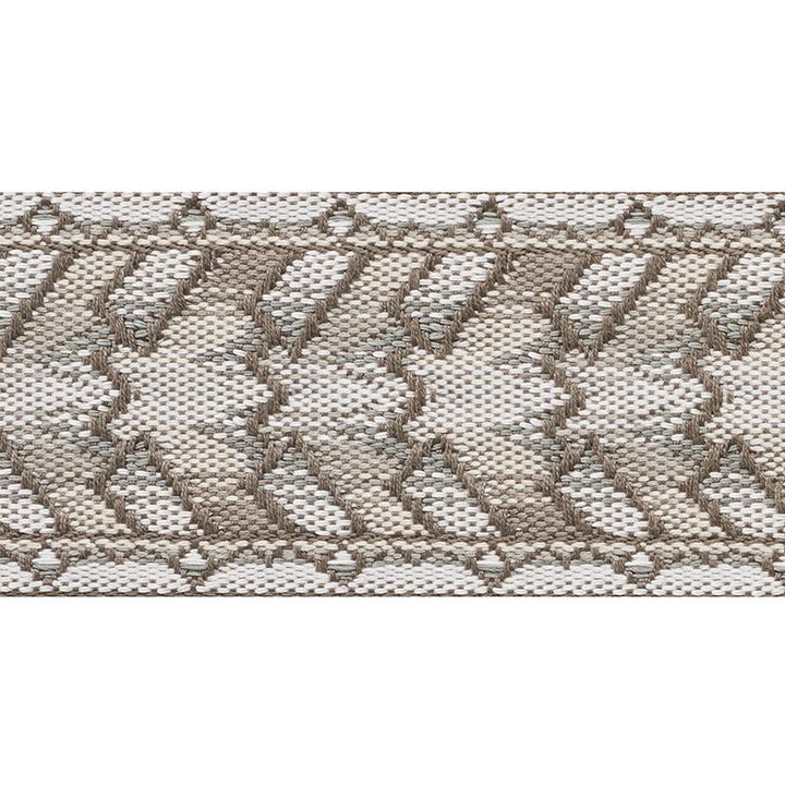 Needlework Tape Neutral 74270 by Schumacher Designer Trim Statement Tapes 2.25" - Swanky Fabrics -
