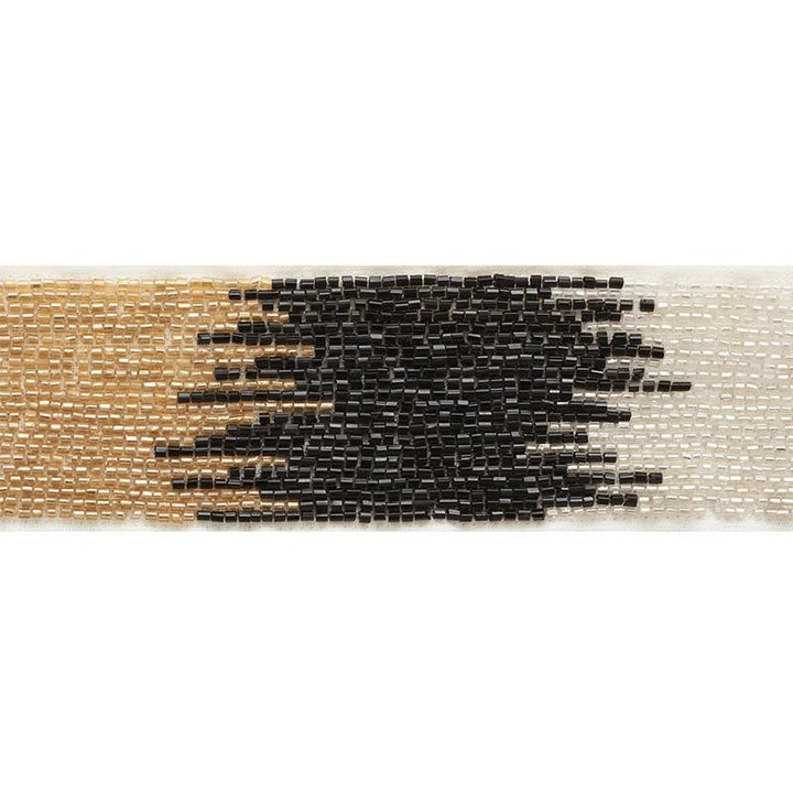 Gatsby Tape Shimmer 74290 by Schumacher Designer Trim Statement Tapes 9.5" - Swanky Fabrics -