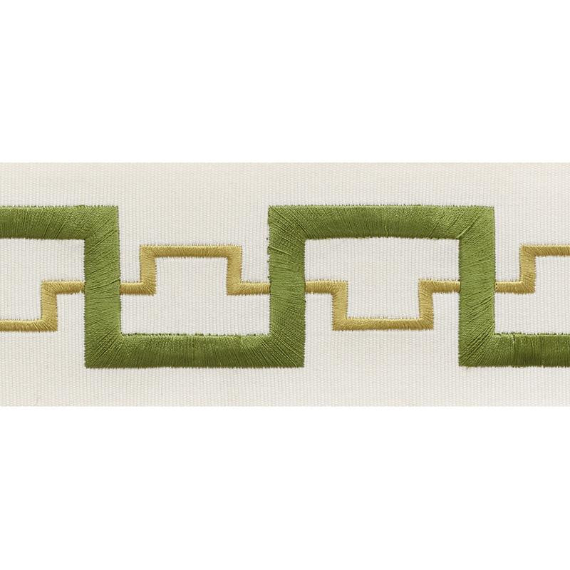 Turret Tape Leaf 74352 by Schumacher Designer Trim Statement Tapes 3.88" - Swanky Fabrics -