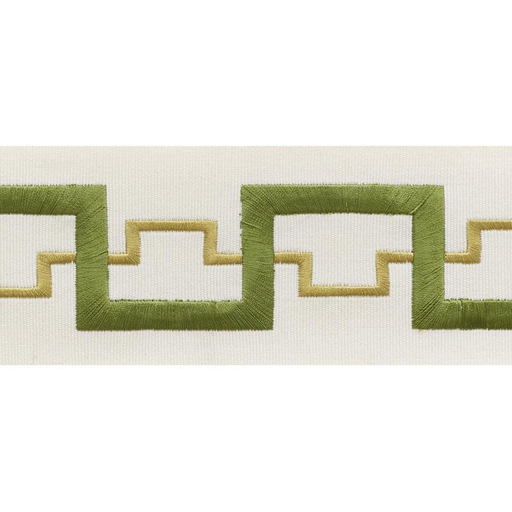 Turret Tape Leaf 74352 by Schumacher Designer Trim Statement Tapes 3.88" - Swanky Fabrics -