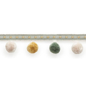 Poms Mineral 74362 by Schumacher Designer Trim