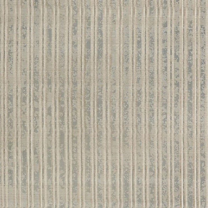 Galvanized Rib Silver Leaf 5007360 by Schumacher Designer Wallpaper Fabulous Faux 1.5" - Swanky Fabrics -
