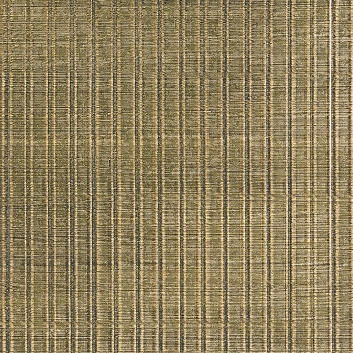 Galvanized Rib Aged Gold 5007361 by Schumacher Designer Wallpaper Fabulous Faux 1.5" - Swanky Fabrics -
