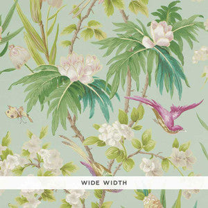 Seychelles Sea 5006971 by Schumacher Designer Wallpaper