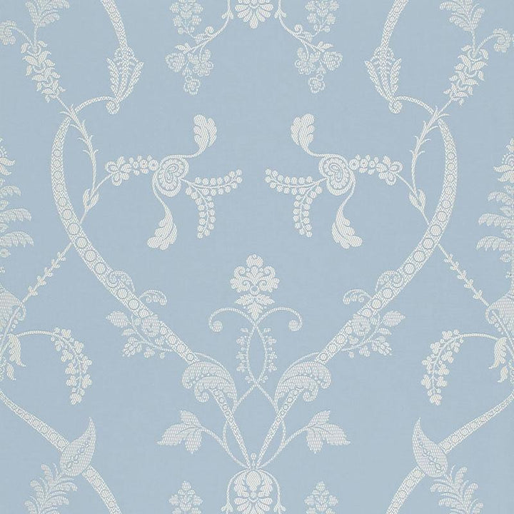 Parc Monceau Ciel 68620 by Schumacher Designer Fabric Timothy Corrigan 27.75" - Swanky Fabrics -
