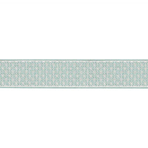 Directoire Tape Teal 68641 by Schumacher Designer Trim