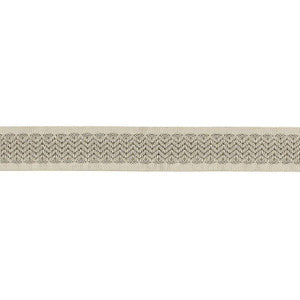 Sunset Strip Tape Platinum 68650 by Schumacher Designer Trim