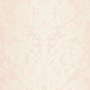 Chateau Silk Damask Blush 68881 by Schumacher Designer Fabric
