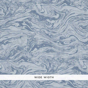Romeo Lapis 5006891 by Schumacher Designer Wallpaper