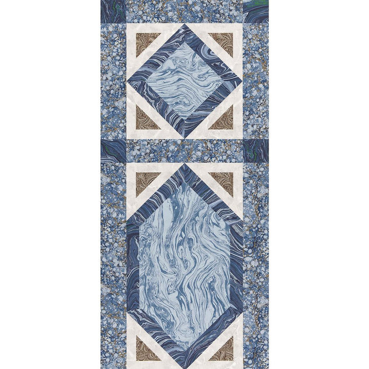 Mongiardino Lapis 5007071 by Schumacher Designer Wallpaper Ottoman Chic 60.5" - Swanky Fabrics -