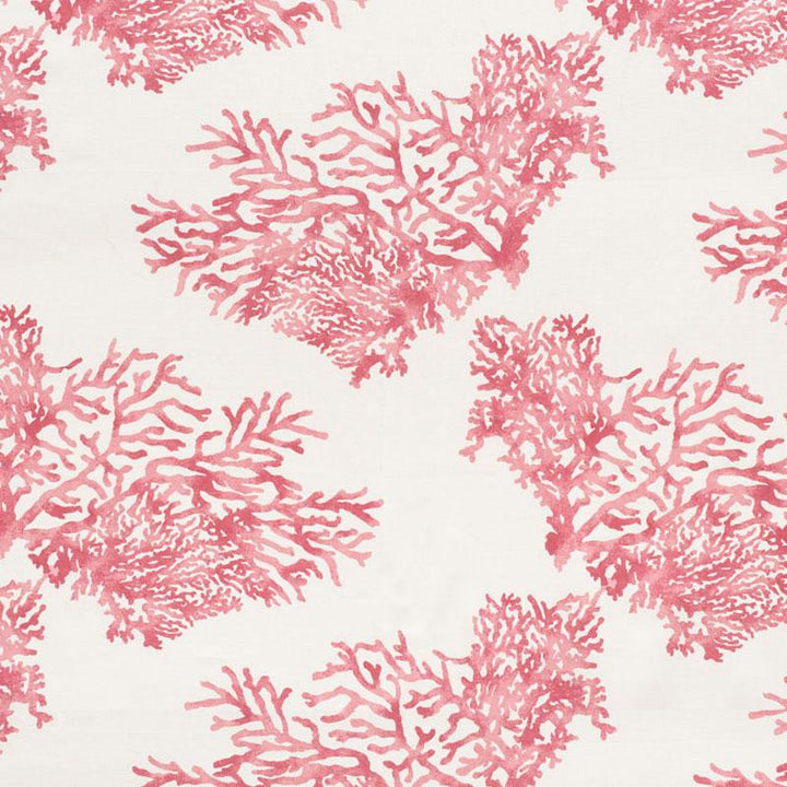 Great Barrier Reef Pink 175365 by Schumacher Designer Fabric Nautilus 27.0" - Swanky Fabrics -