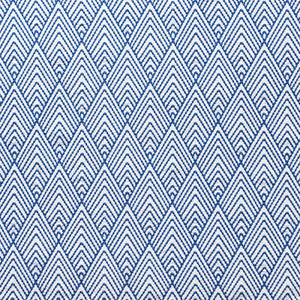 Avila Embroidery Navy 75371 by Schumacher Designer Fabric