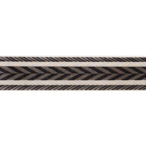 Stinson Tape Onyx 74260 by Schumacher Designer Trim