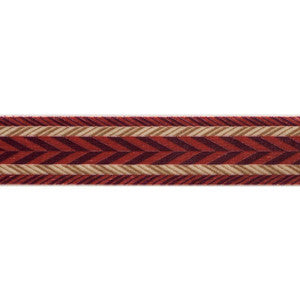 Stinson Tape Ruby 74261 by Schumacher Designer Trim