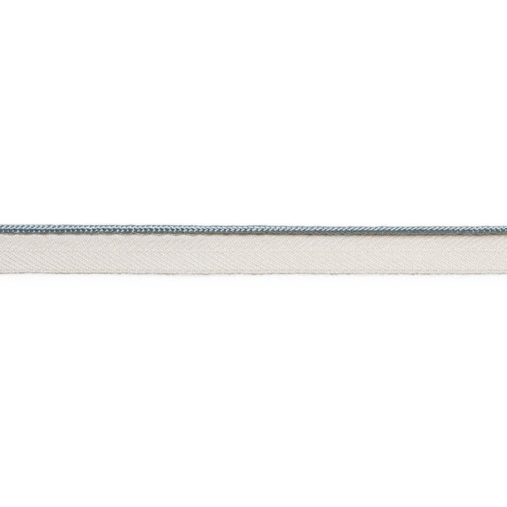 Gustave Silk Lip Cord Narrow Cloud 74522 by Schumacher Designer Trim Perfect Basics: Trims - Swanky Fabrics -
