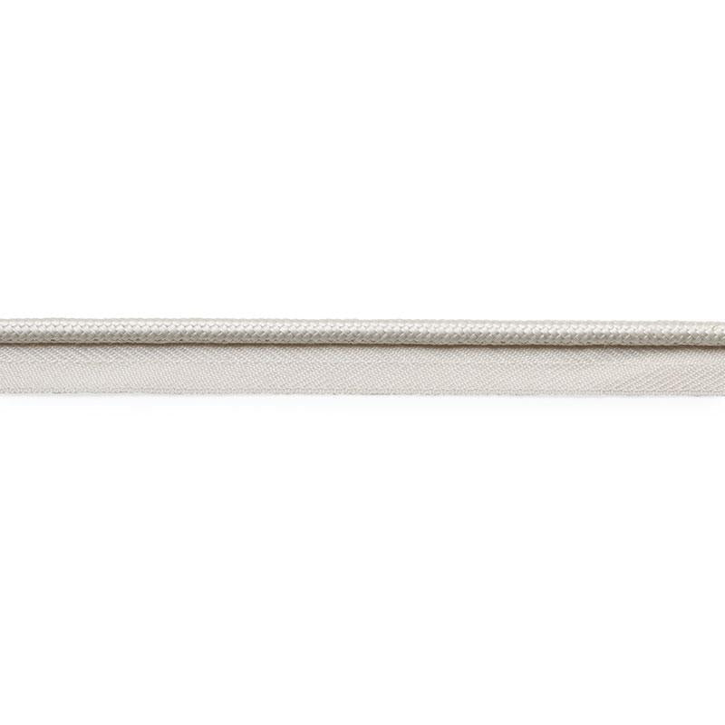 Gustave Silk Lip Cord Medium Ivory 74540 by Schumacher Designer Trim Perfect Basics: Trims - Swanky Fabrics -