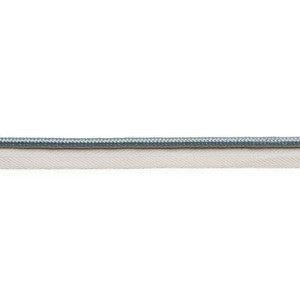 Gustave Silk Lip Cord Medium Cloud 74542 by Schumacher Designer Trim