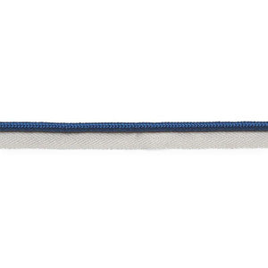 Gustave Silk Lip Cord Medium Navy 74548 by Schumacher Designer Trim