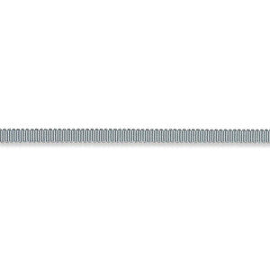 Pierre Silk Gimp Extra Narrow Cloud 74622 by Schumacher Designer Trim