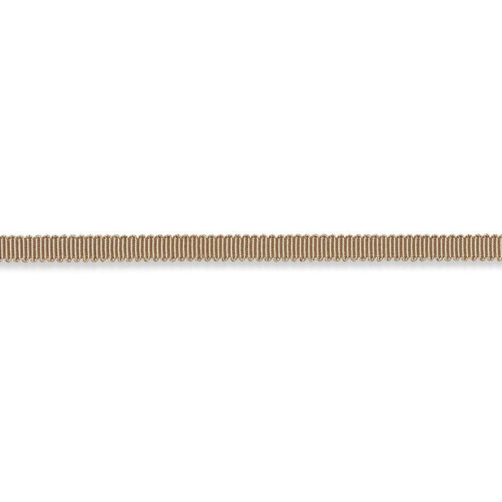 Pierre Silk Gimp Extra Narrow Sand 74623 by Schumacher Designer Trim Perfect Basics: Trims - Swanky Fabrics -
