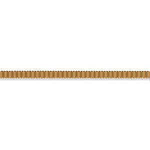 Pierre Silk Gimp Extra Narrow Gold 74624 by Schumacher Designer Trim