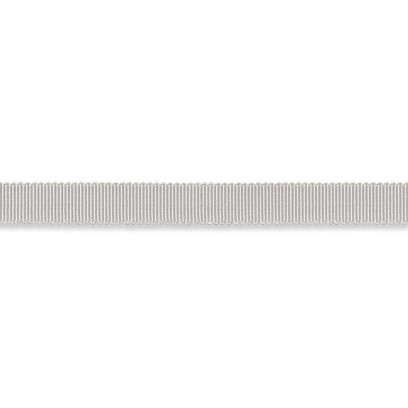 Pierre Silk Gimp Narrow Dove 74641 by Schumacher Designer Trim Perfect Basics: Trims - Swanky Fabrics -
