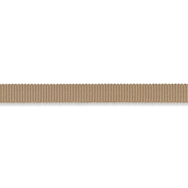 Pierre Silk Gimp Narrow Sand 74643 by Schumacher Designer Trim Perfect Basics: Trims - Swanky Fabrics -