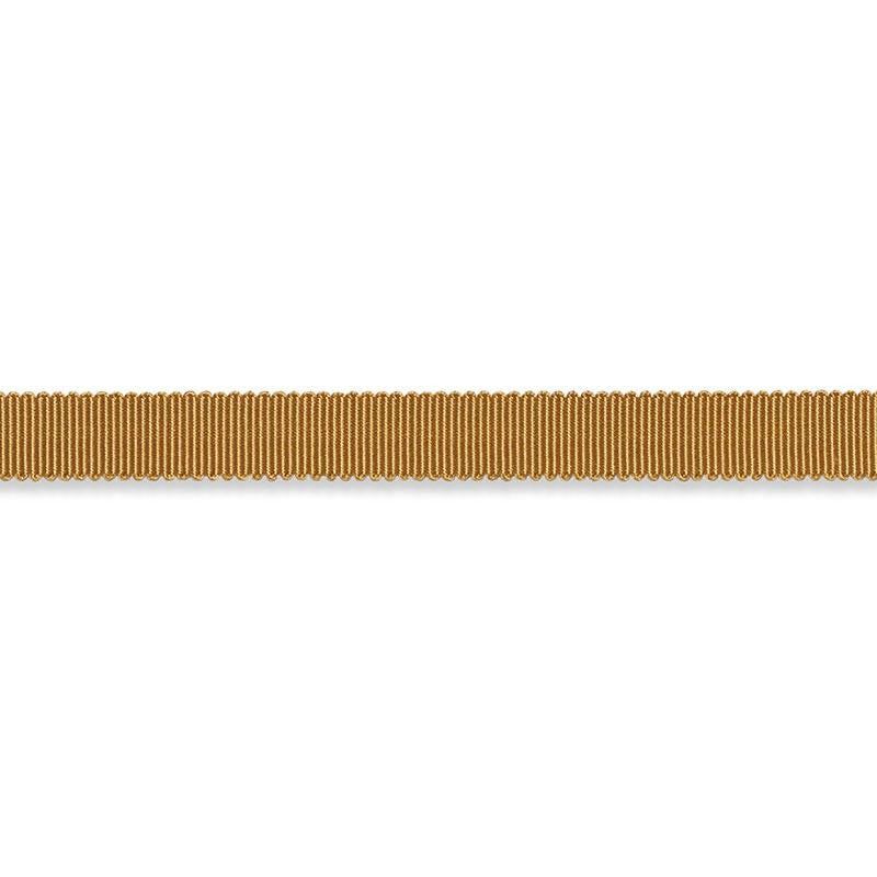 Pierre Silk Gimp Narrow Gold 74644 by Schumacher Designer Trim Perfect Basics: Trims - Swanky Fabrics -