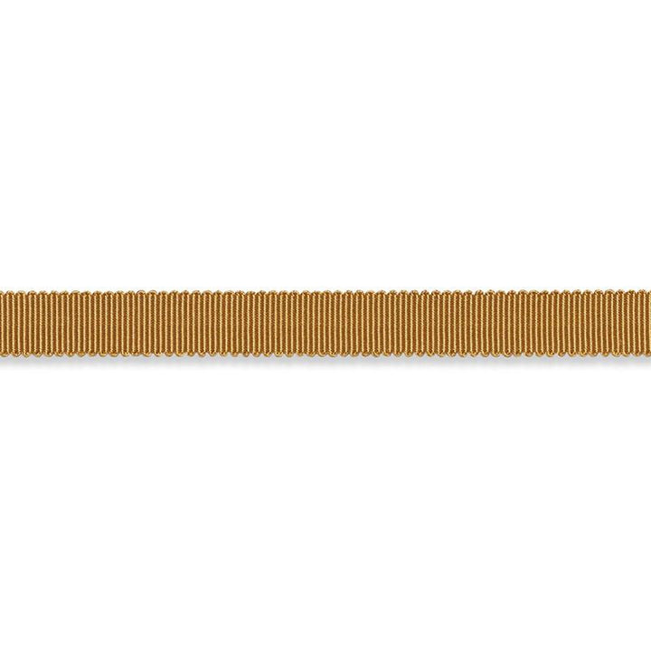 Pierre Silk Gimp Narrow Gold 74644 by Schumacher Designer Trim Perfect Basics: Trims - Swanky Fabrics -