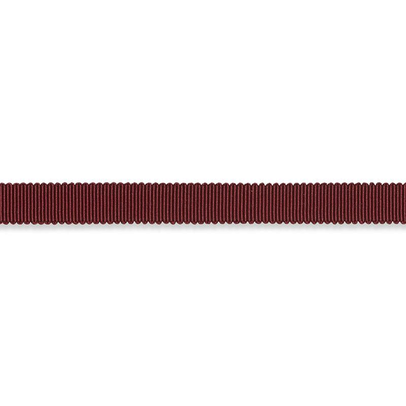 Pierre Silk Gimp Narrow Burgundy 74649 by Schumacher Designer Trim Perfect Basics: Trims - Swanky Fabrics -