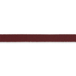 Pierre Silk Gimp Narrow Burgundy 74649 by Schumacher Designer Trim