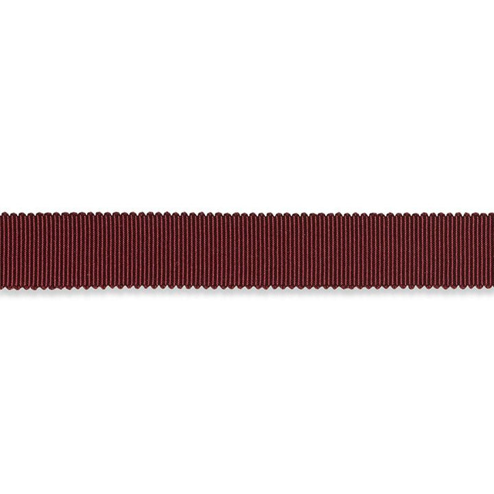 Pierre Silk Gimp Medium Burgundy 74669 by Schumacher Designer Trim Perfect Basics: Trims - Swanky Fabrics -