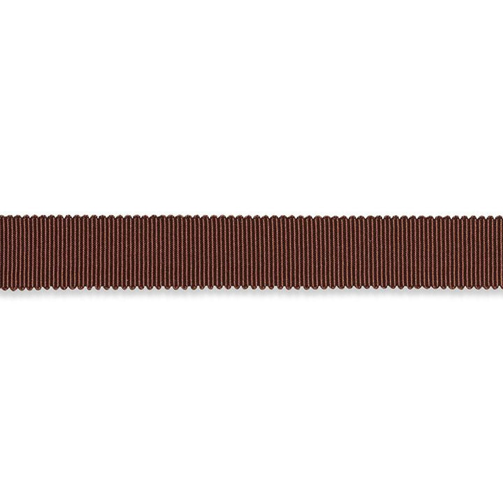 Pierre Silk Gimp Medium Brown 74670 by Schumacher Designer Trim Perfect Basics: Trims - Swanky Fabrics -
