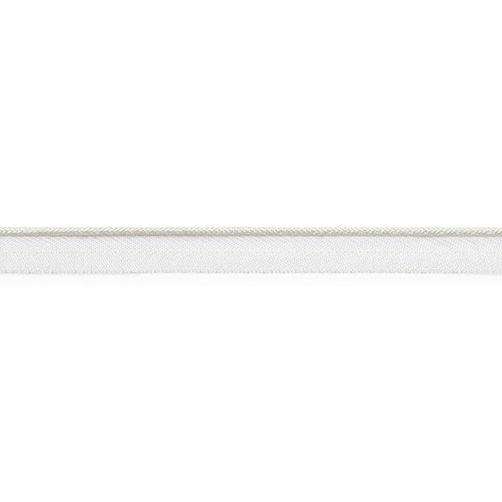Cedric Cotton Lip Cord Narrow Ivory 74760 by Schumacher Designer Trim Perfect Basics: Trims - Swanky Fabrics -