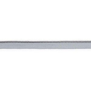 Cedric Cotton Lip Cord Narrow Grey 74762 by Schumacher Designer Trim