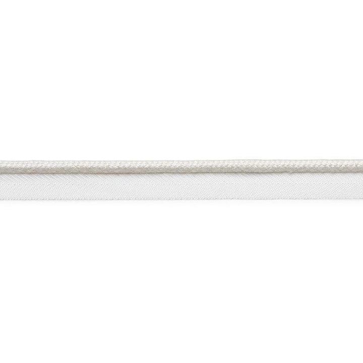 Cedric Cotton Lip Cord Medium Ivory 74780 by Schumacher Designer Trim Perfect Basics: Trims - Swanky Fabrics -