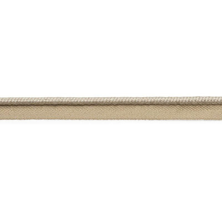 Cedric Cotton Lip Cord Medium Linen 74781 by Schumacher Designer Trim Perfect Basics: Trims - Swanky Fabrics -