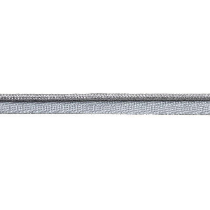 Cedric Cotton Lip Cord Medium Grey 74782 by Schumacher Designer Trim Perfect Basics: Trims - Swanky Fabrics -