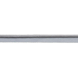 Cedric Cotton Lip Cord Medium Grey 74782 by Schumacher Designer Trim