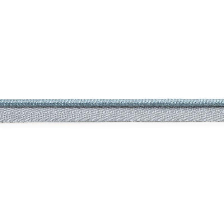 Cedric Cotton Lip Cord Medium Sky 74783 by Schumacher Designer Trim Perfect Basics: Trims - Swanky Fabrics -